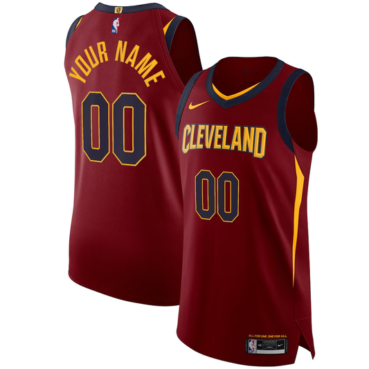 Custom Cleveland Cavaliers Player Edition Jersey