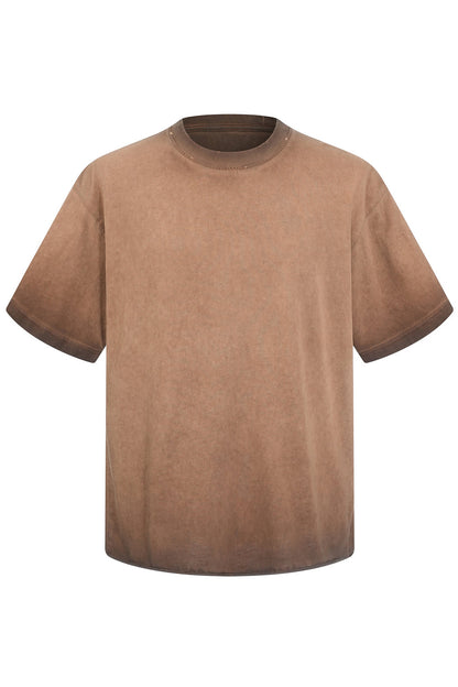 275GSM Distressed Sun Fade Tee