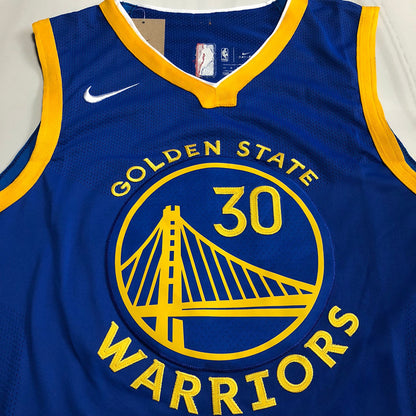 Golden State Warriors Stephen Curry #30 blue Throwback Jersey - Dense Embroidery