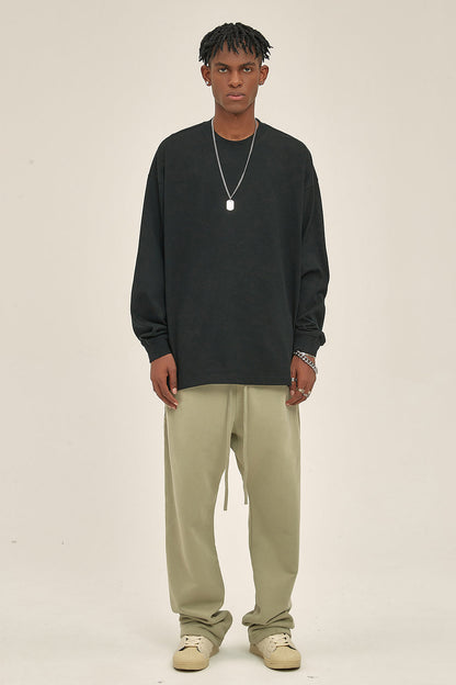 305GSM Oversized Long Sleeve Crew