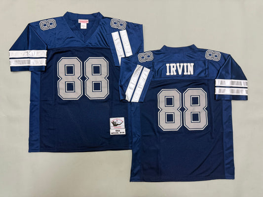 Mens Michael Irvin#88 Dallas Cowboys Vintage Throwback Jersey