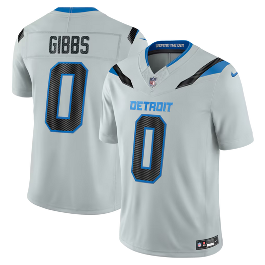 Men's Jahmyr Gibbs #0 Detroit Lions 2026 Rivalries Collection Limited Jersey