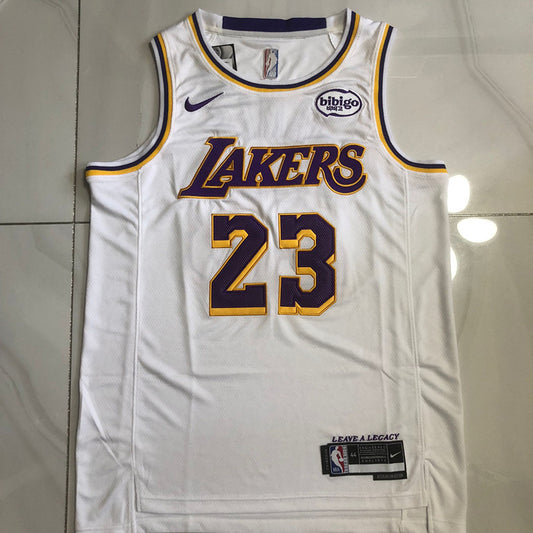 Los Angeles Lakers Kobe Bean Bryant #24 White Throwback Jersey - Dense Embroidery