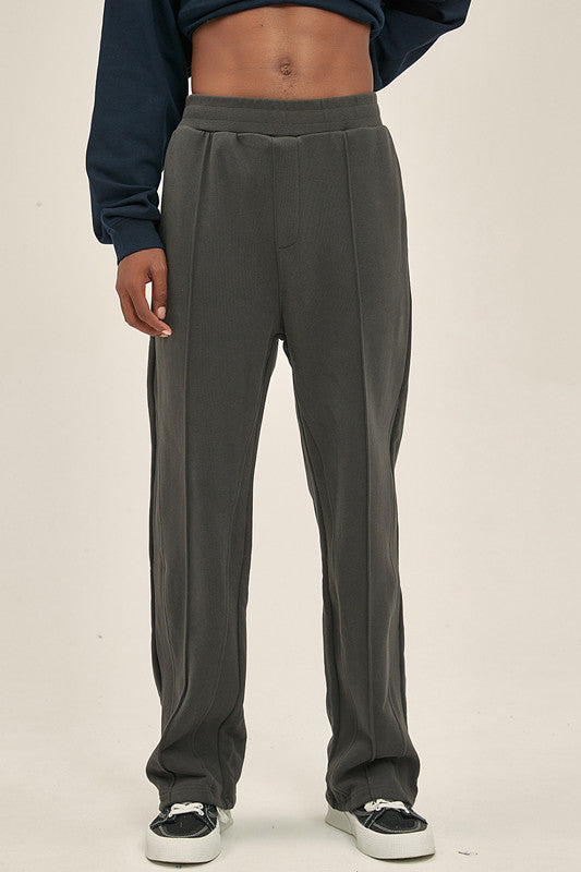 365GSM Patchwork Solid Color Sweatpants
