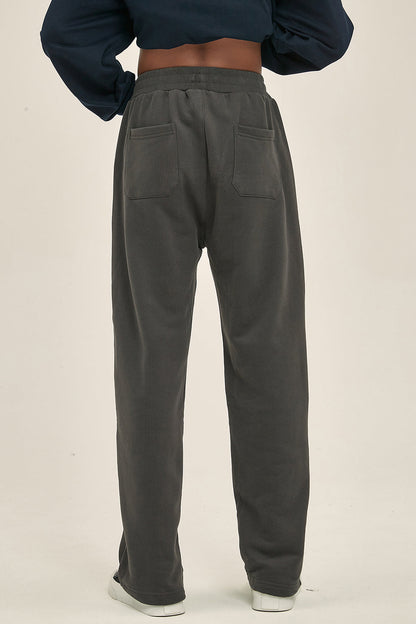 365GSM Patchwork Solid Color Sweatpants