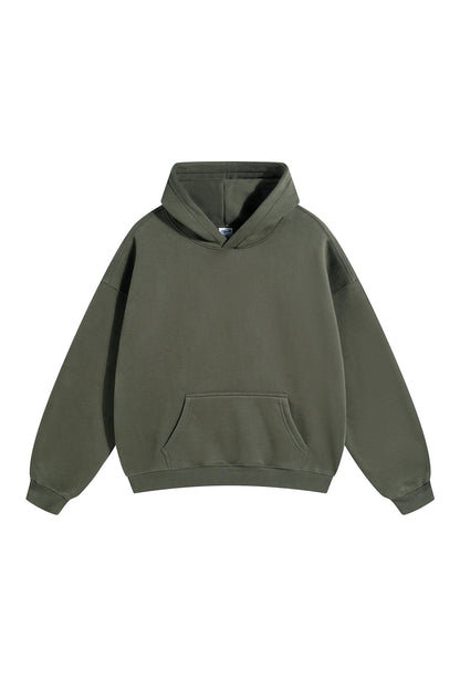 350GSM Fleece Solid Color Hoodie
