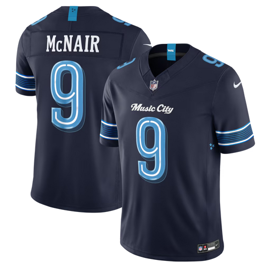 Men's Steve McNair Tennessee Titans #9 Rivalries Collection Limited Jersey