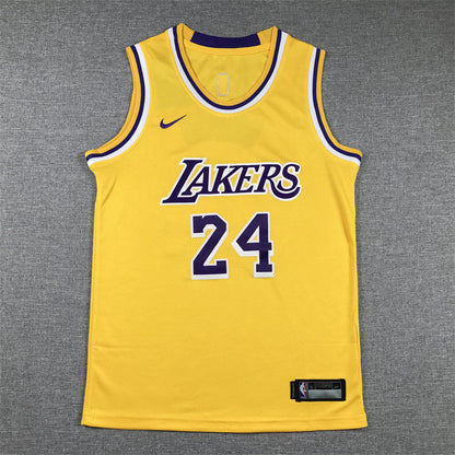 Youth Kobe Bryant Los Angeles Lakers #24  Embroidered  Jersey