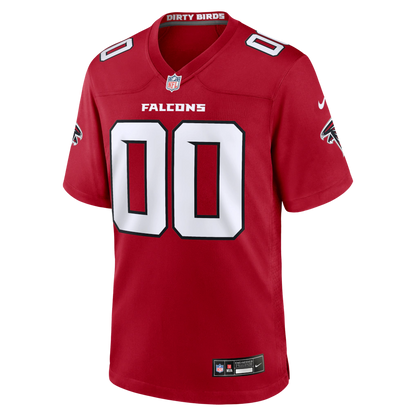 Custom Atlanta Falcons Red Game Jersey