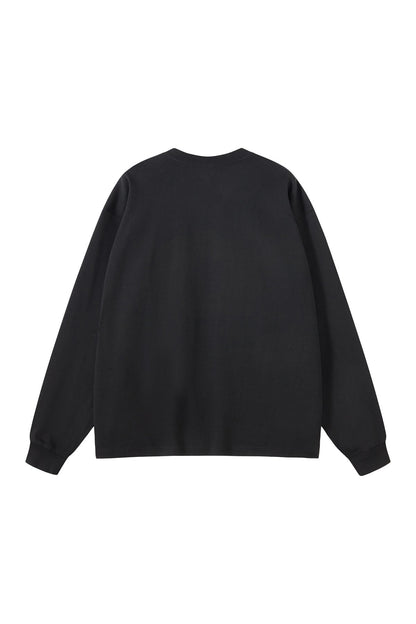 385GSM Oversized Long Sleeve Crew