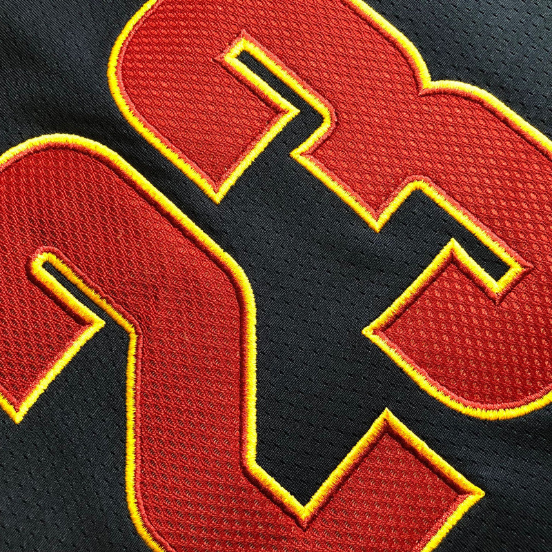 Cleveland Cavaliers LeBron James #23 Black-blue Throwback Jersey - Dense Embroidery
