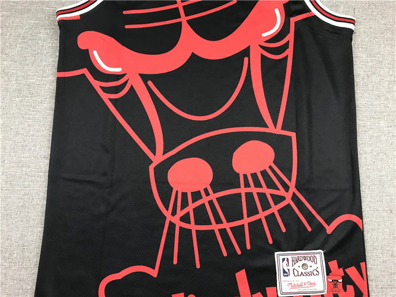 Michael Jordan Chicago Bulls 23 Red bigface jersey
