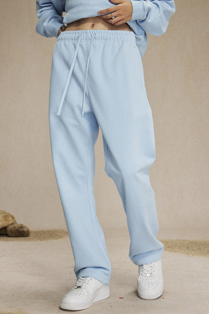 430GSM French Terry Solid Color Sweatpants