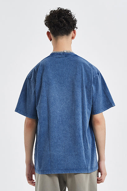 250GSM Washed Out Vintage Tee