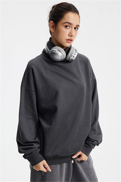 305GSM High Collar Sweatshirt