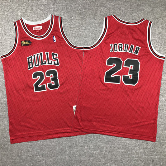 Youth Michael Jordan Chicago Bulls #23 Embroidered Final Version Jersey