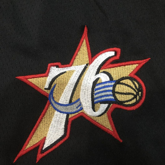 Philadelphia 76ers Black Pocket Shorts
