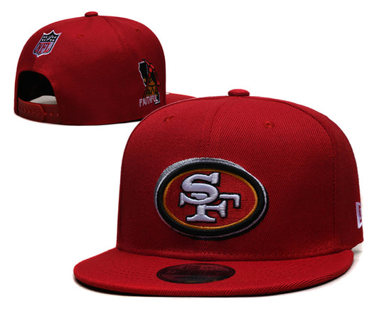 San Francisco 49ers Red Snapback Cap