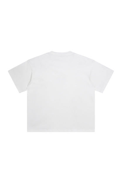 250GSM Pigment Dyed Washed Tee