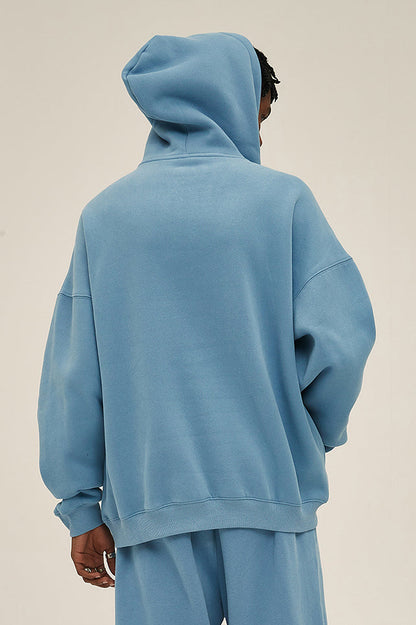 350GSM Fleece Solid Color Hoodie