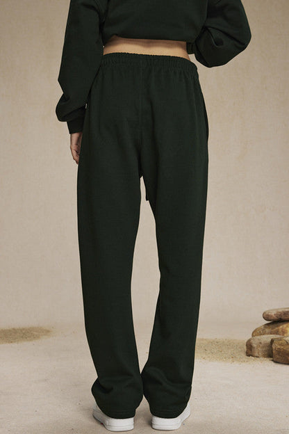 430GSM French Terry Solid Color Sweatpants