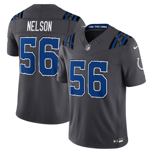 Men's Quenton Nelson Indianapolis Colts #56 Rivalries Collection Limited Jersey