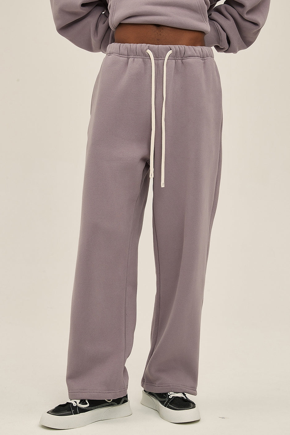 350GSM Relaxed Solid Color Sweatpants
