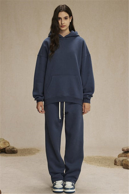 350GSM Relaxed Solid Color Sweatpants