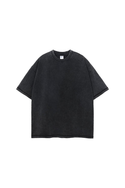 275GSM Double Stitch Sleeve Hem Washed Tee
