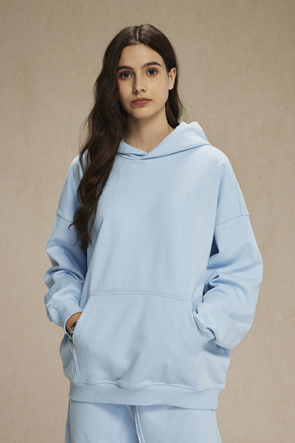 430GSM French Terry Solid Color Hoodie