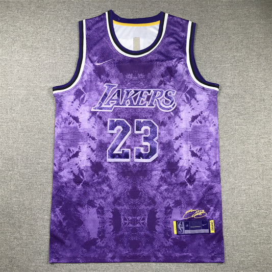 LeBron James #23 Los Angeles Lakers City Edition Swingman Jersey - Embroidered