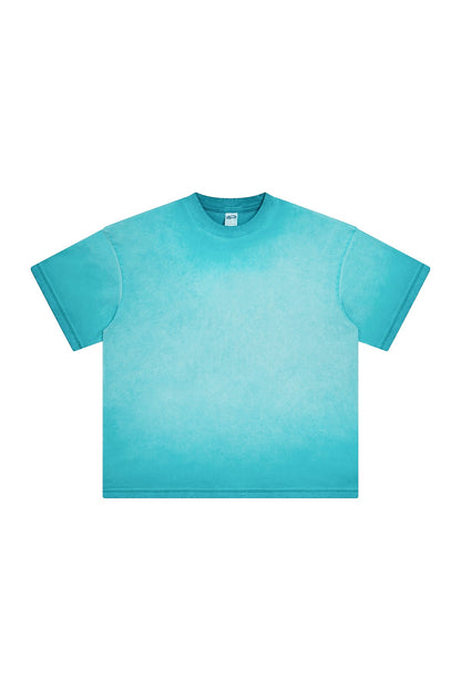 250GSM Double Stitch Sleeve Hem Washed Tee