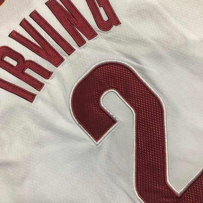 Cleveland Cavaliers Kyrie Irving #2 Throwback Jersey - Dense Embroidery