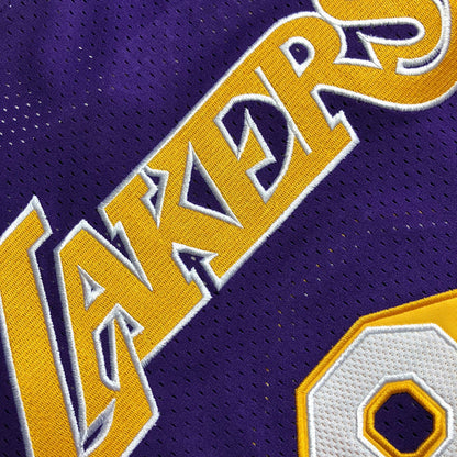 All-Star Game Kobe Bryant #8 Purple Throwback Jersey - Dense Embroidery