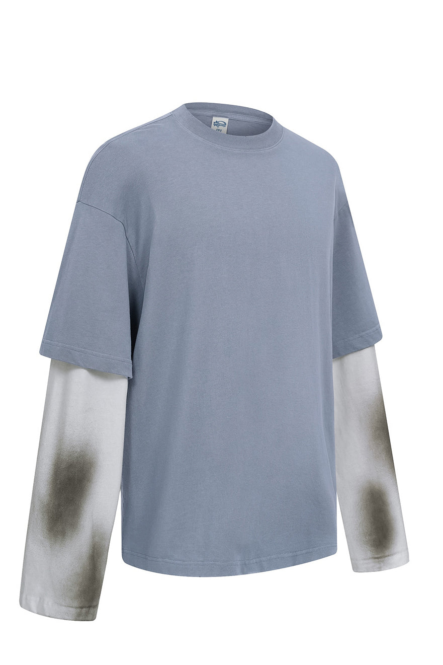 275GSM Washed Double Layer Long Sleeve