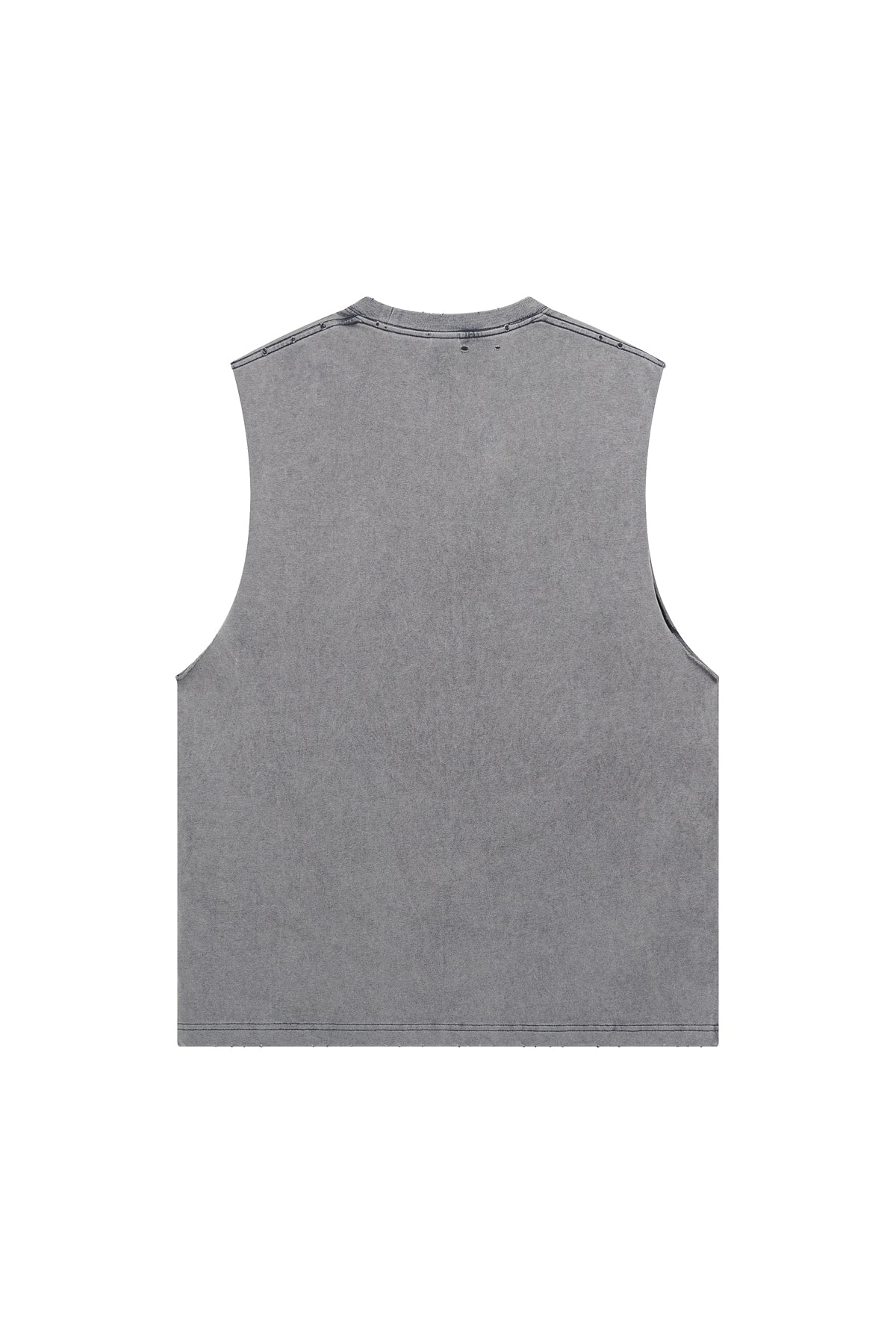 275GSM Distressed Washed Muscle Tee