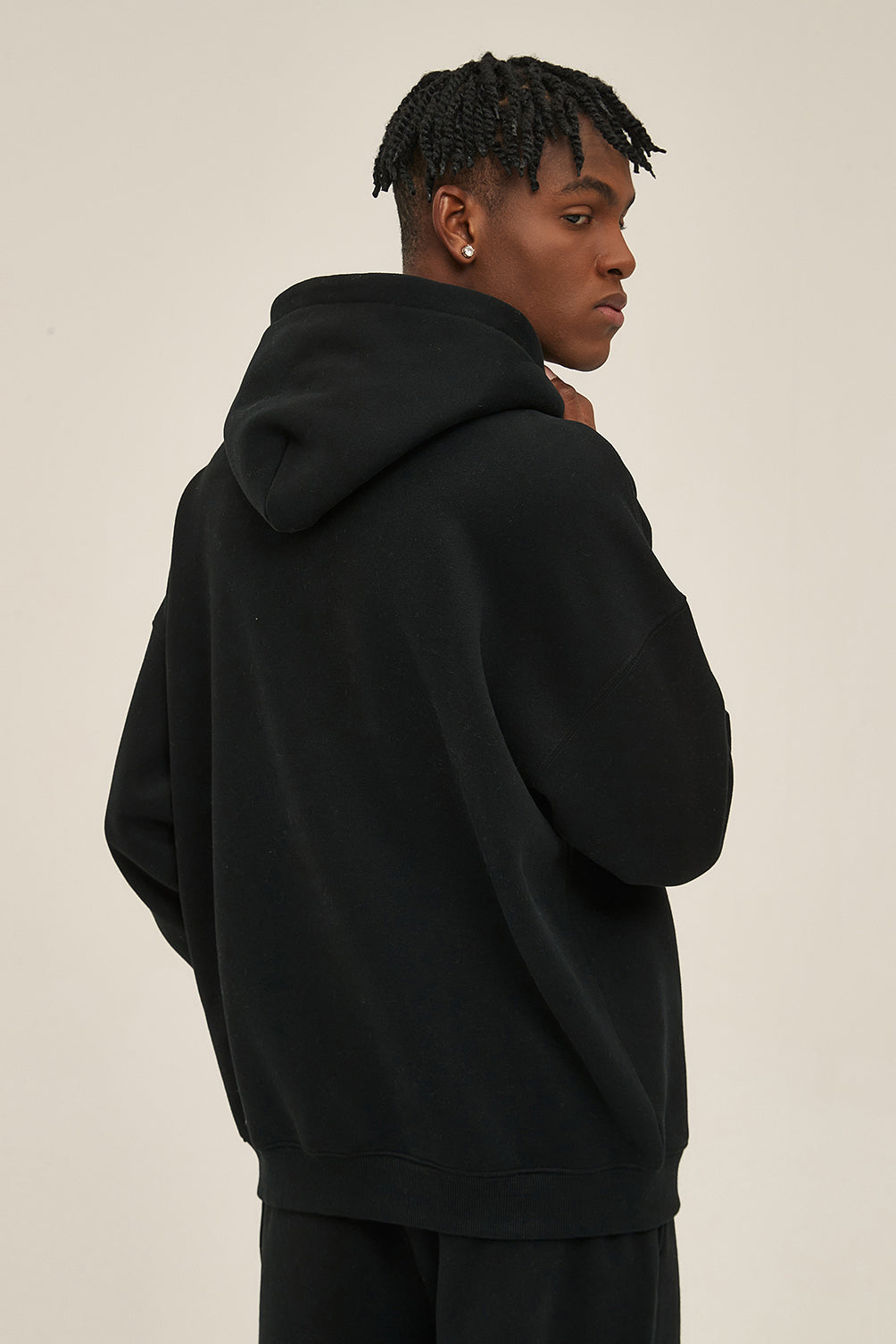 350GSM Fleece Solid Color Hoodie