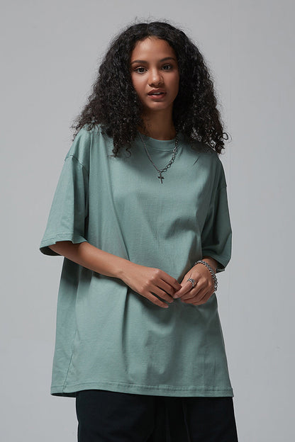 190GSM Solid Color Oversized Tee