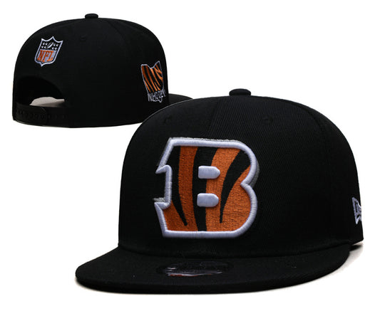 Cincinnati Bengals Black Snapback Cap