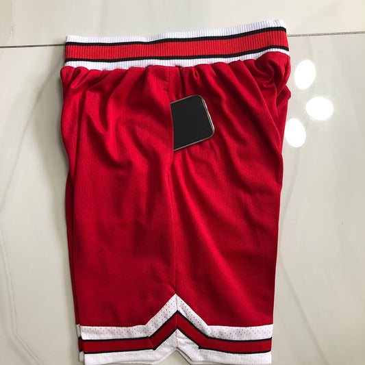 Slam Dunk red shorts with Pocket Short