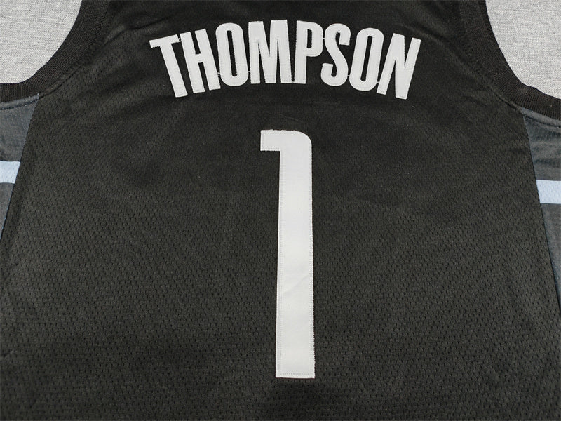 Houston Rockets Amen Thompson #1 City Edition Swingman Jersey - Embroidered