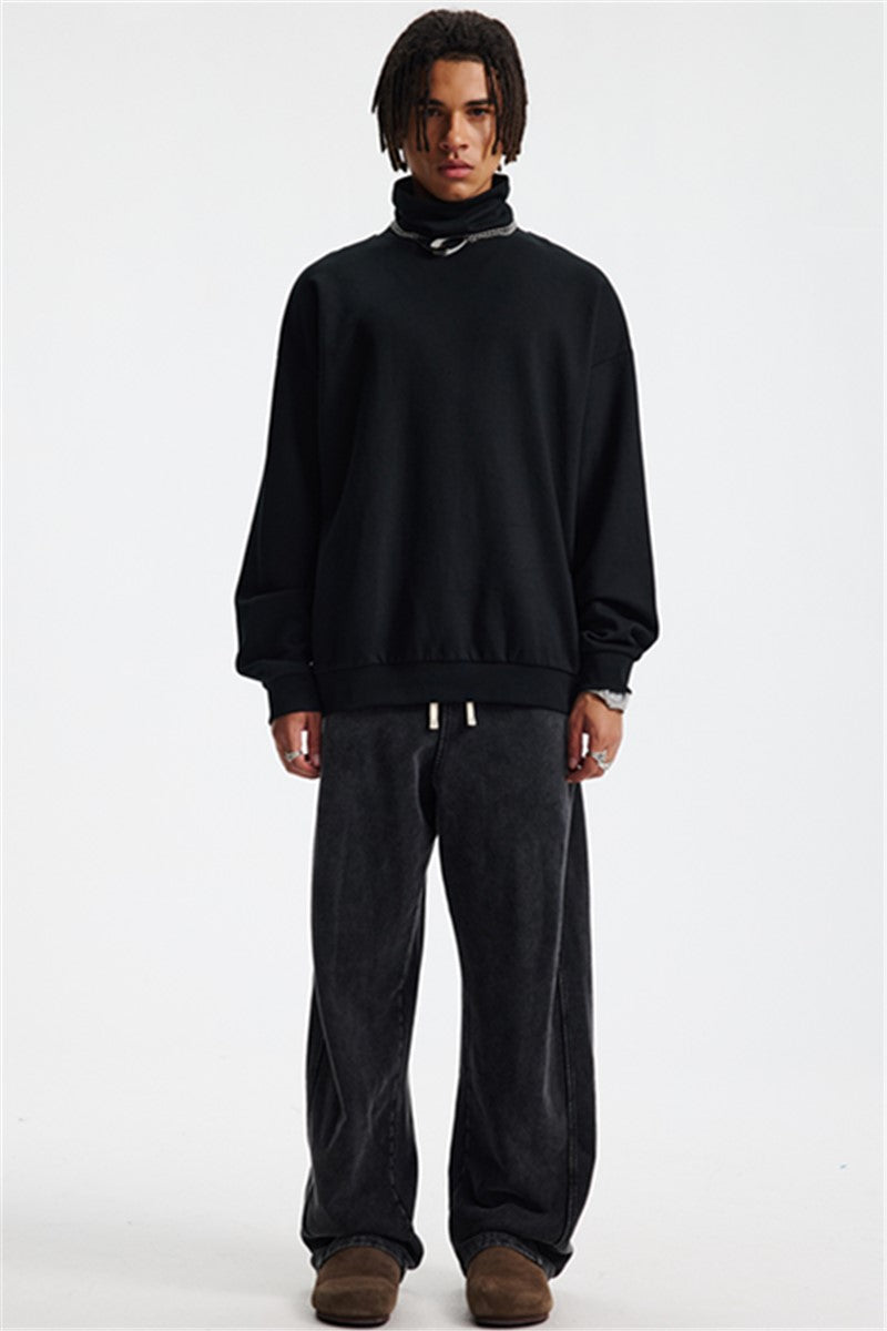 305GSM High Collar Sweatshirt