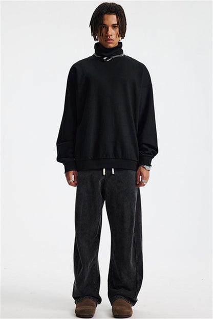 305GSM High Collar Sweatshirt
