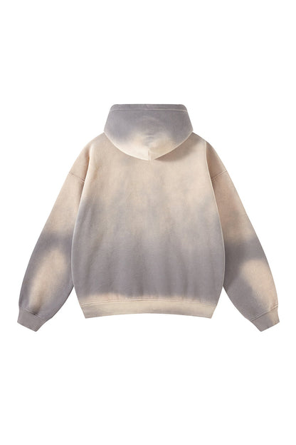 360GSM Sun Fade Distressed Washed Hoodie