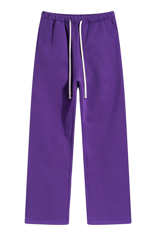 350GSM Relaxed Solid Color Sweatpants
