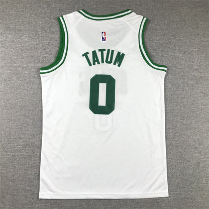 Youth Jayson Tatum Boston Celtics #0 Embroidered Jersey