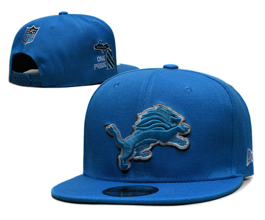Detroit Lions Blue Snapback Cap