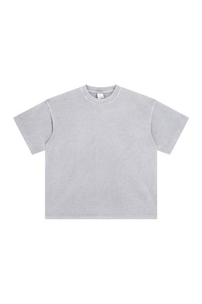 250GSM Pigment Dyed Washed Tee