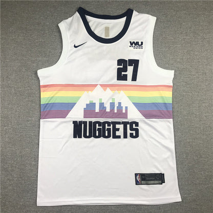 Denver Nuggets Jamal Murray #27 City Edition ！ Embroidered Jersey
