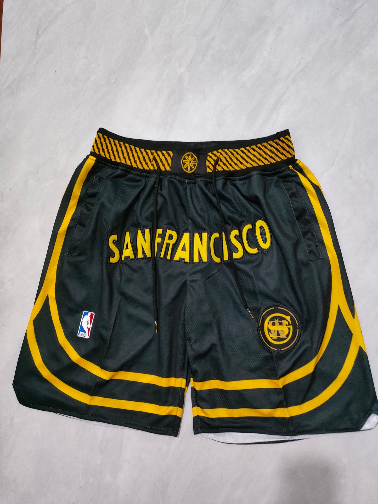 Golden State Warriors 2024 City Edition Pocket Shorts